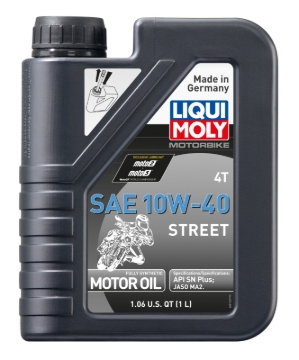 Picture of LIQUI MOLY 1L Motorbike 4T SAE 10W40 Street