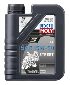 Picture of LIQUI MOLY 1L Motorbike 4T SAE 15W50 Street