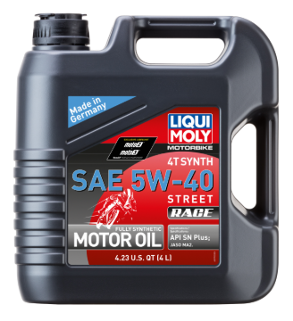 Picture of LIQUI MOLY 4L Motorbike 4T Synth 5W40 Street Race