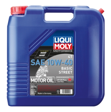 Picture of LIQUI MOLY 20L Motorbike 4T SAE 10W40