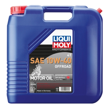 Picture of LIQUI MOLY 20L Motorbike 4T SAE 10W40 Offroad
