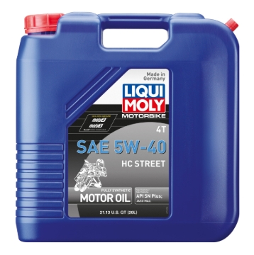 Picture of LIQUI MOLY 20L Motorbike 4T SAE 5W40 HC Street
