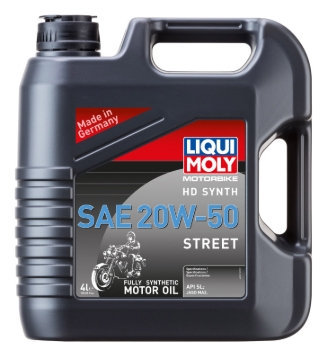 Picture of LIQUI MOLY 4L Motorbike HD Synth SAE 20W50 Street