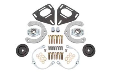 Picture of BMR 16-24 Chevrolet Camaro Caster Camber Plates (Coil-Over Only) - Black Hammertone