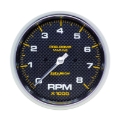 Picture of AutoMeter Marine Carbon Fiber 5in In-Dash Tachometer 0-8000 RPM