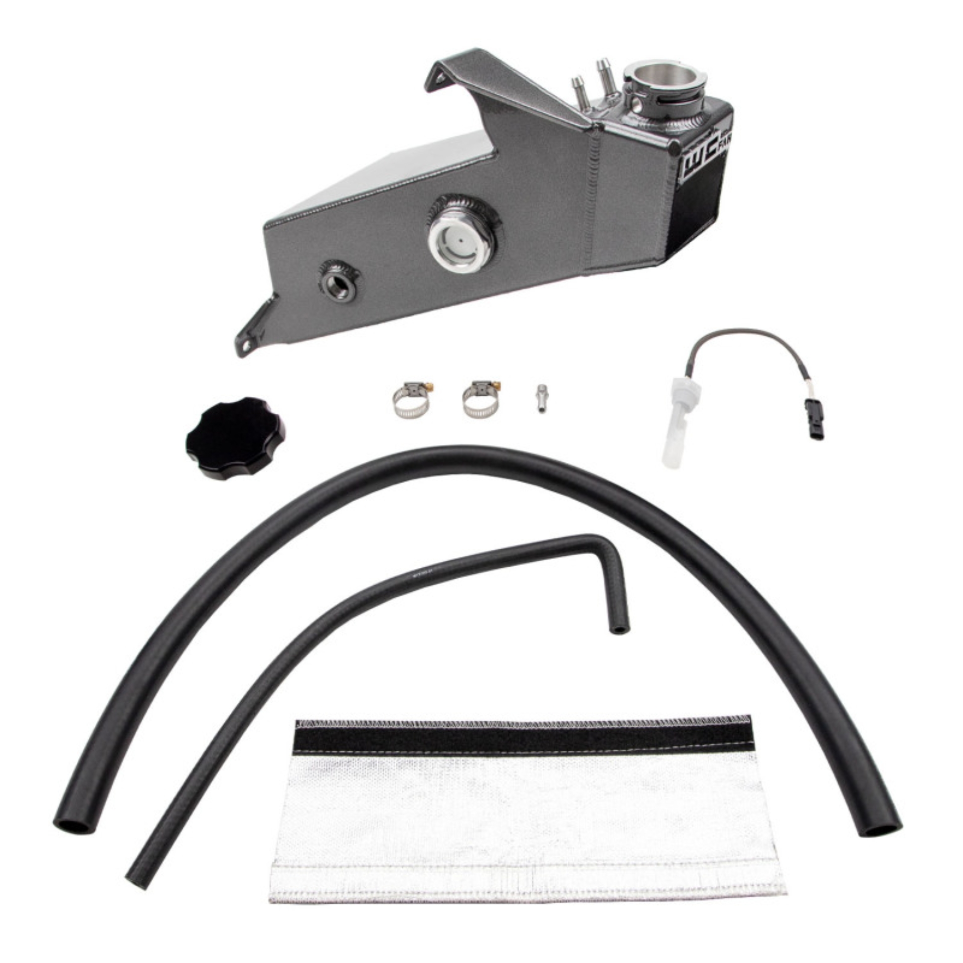 Picture of Wehrli 19-23 Cummins 6.7L Coolant Tank (OEM Placement) - Candy Teal