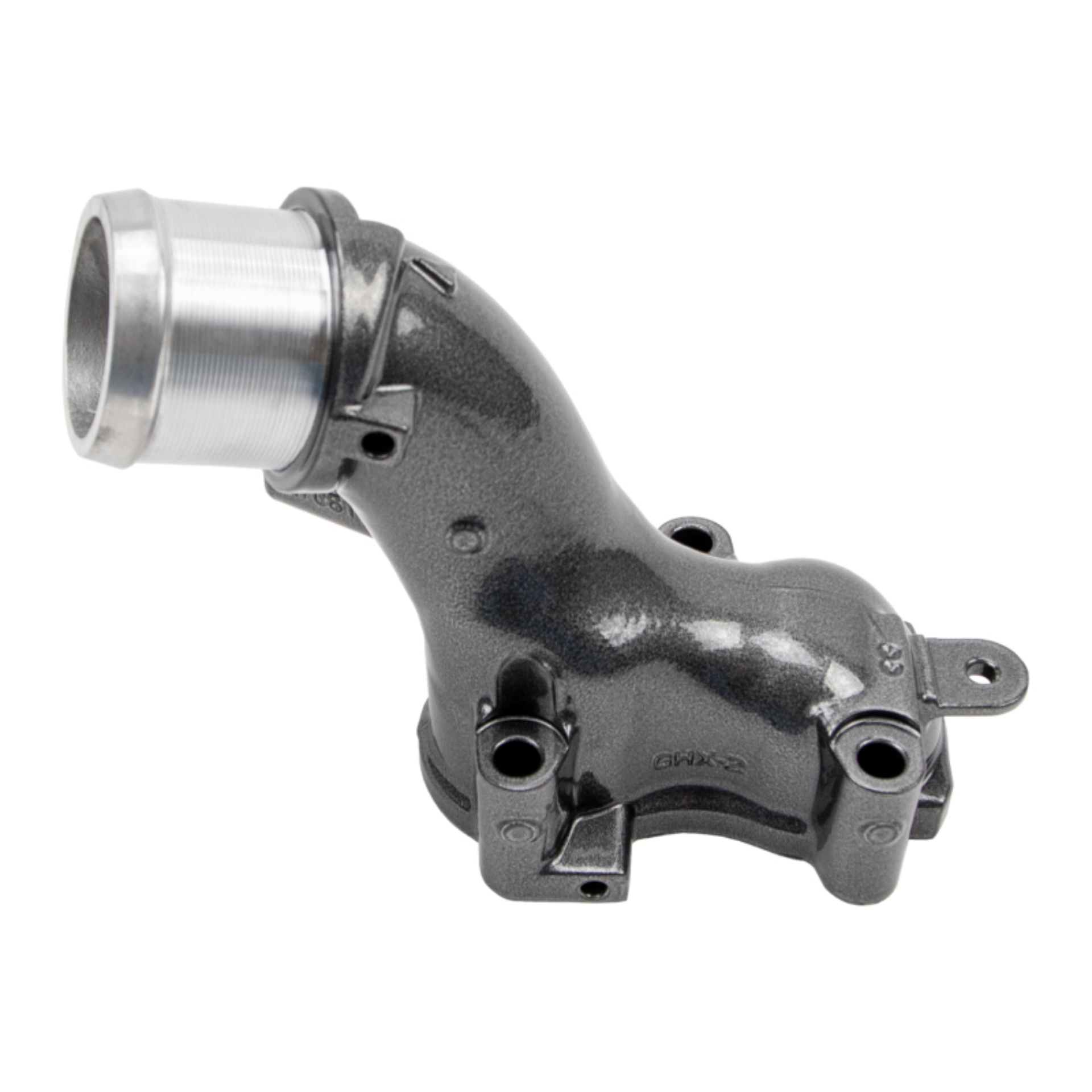 Picture of Wehrli L5P Duramax Thermostat Housing - Flat Black