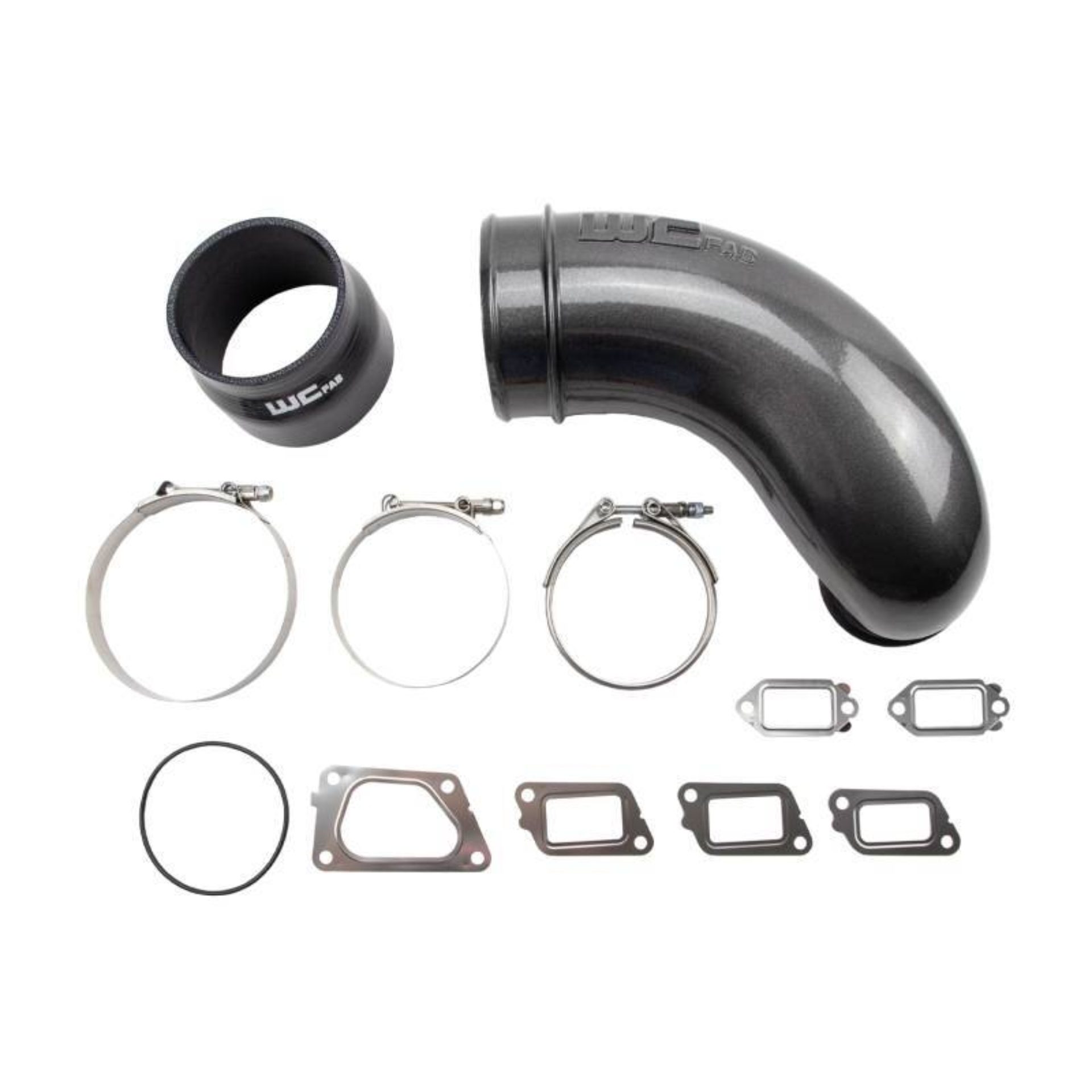 Picture of Wehrli 11-16 Duramax LML 5in. Intake Horn Kit - Candy Teal
