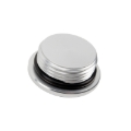 Picture of Wehrli Billet ORB Fill Plug for WCFab Rear Differential Covers - Clear Anodized