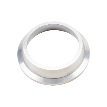 Picture of Wehrli S300SXE Turbo Compressor Outlet Cone to 3in. V-Band Flange Billet Aluminum Flange