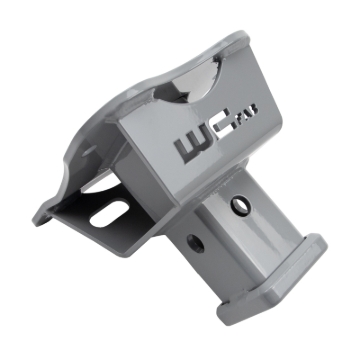 Picture of Wehrli 18-23 Polaris RZR XP/S 1000 Receiver Hitch/ Pull Plate - Ghost Gray