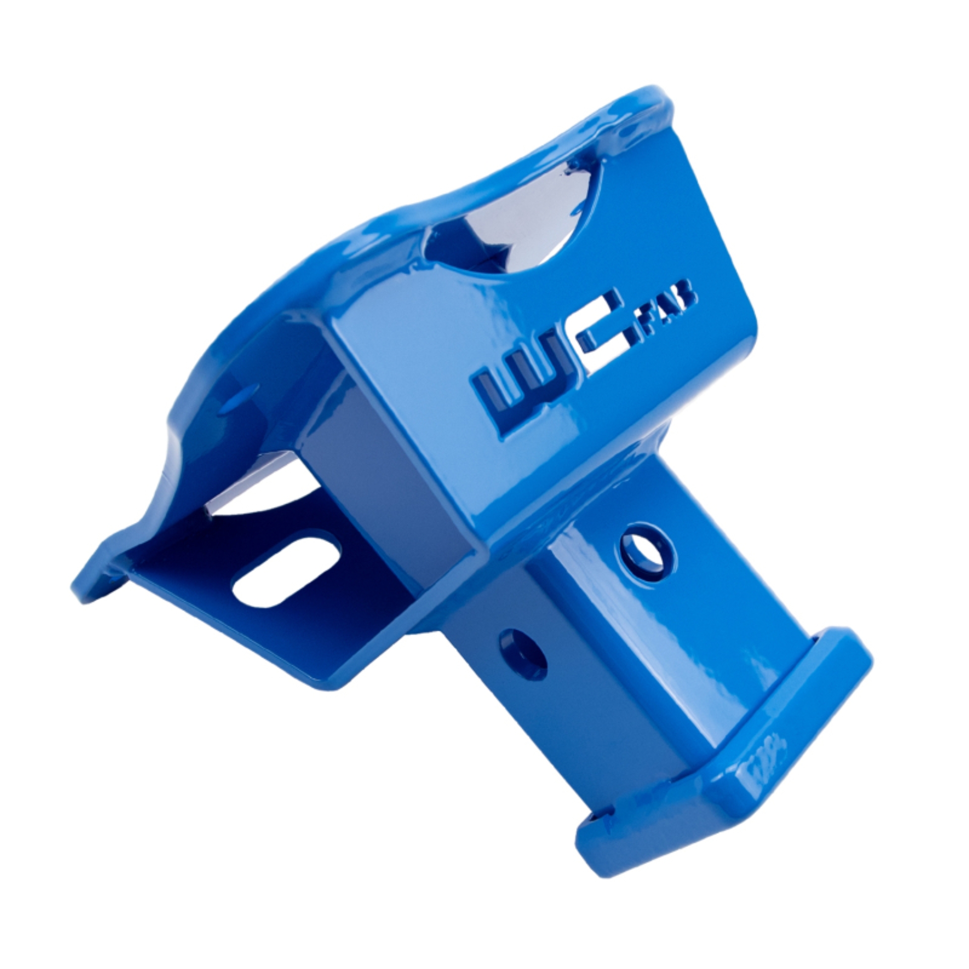 Picture of Wehrli 18-23 Polaris RZR XP/S 1000 Receiver Hitch/ Pull Plate - Velocity Blue