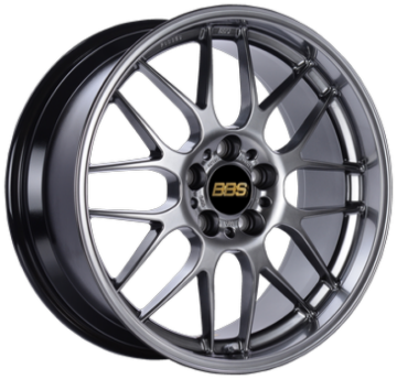 Picture of BBS RG-R 18x8.5 5x114.3 ET38 Diamond Black Wheel -82mm PFS/Clip Required