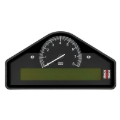 Picture of AutoMeter Stack Street Dash Black 0-8K RPM (PSI / DEG. F / MPH)