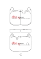 Picture of DBA 12-19 BMW 3-Series (F30) Front RP Performance Brake Pads