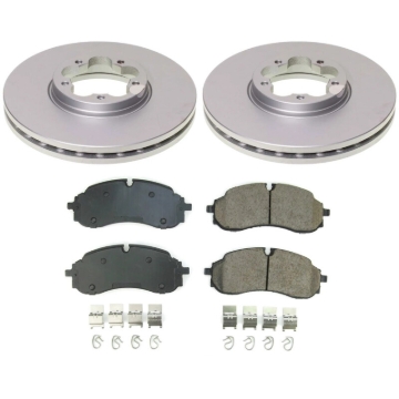 Picture of Power Stop 22-23 Ford E-Transit Front Z17 Coated Brake Kit