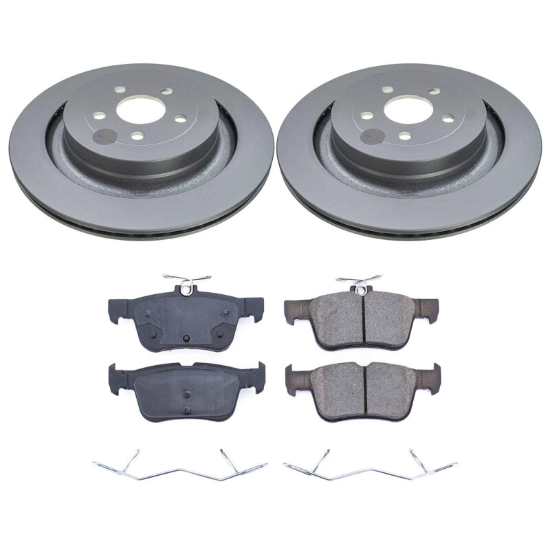 Picture of Power Stop 22-24 Ford Edge Rear Z17 Coated Brake Kit