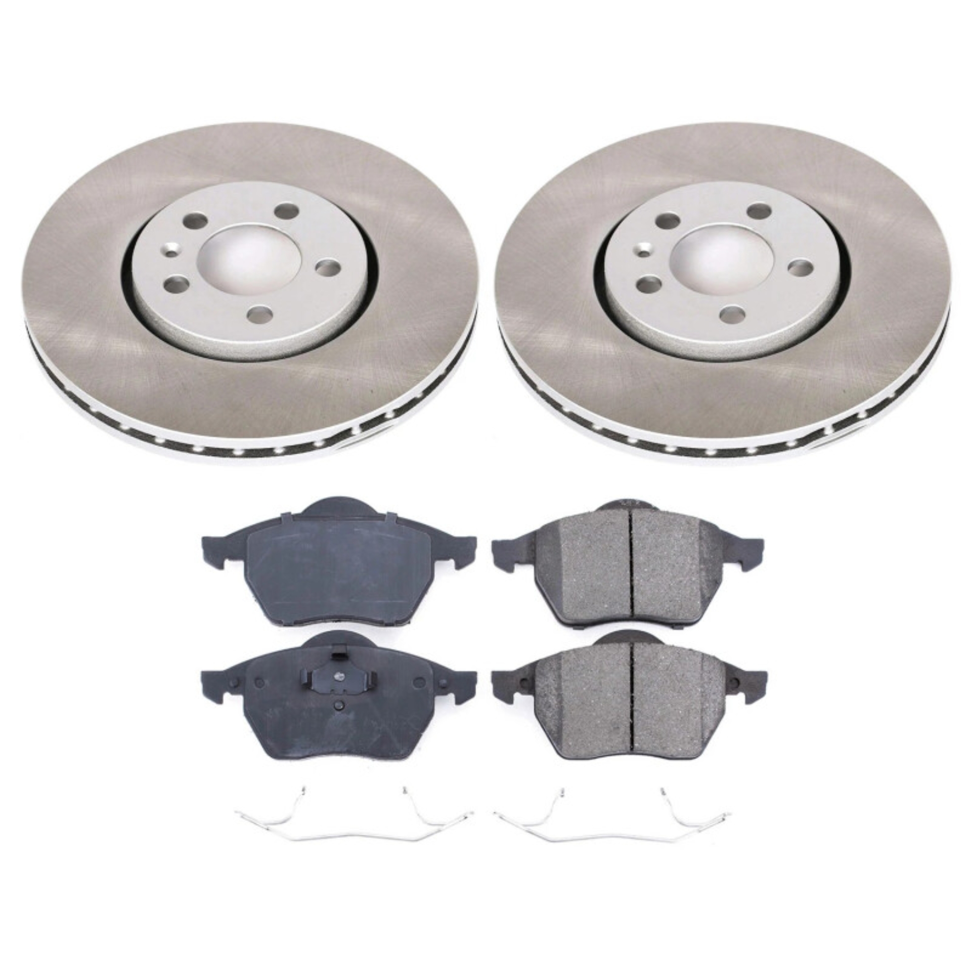 Picture of Power Stop 1999 Volkswagen Golf Front Semi-Coated Rotor Kit