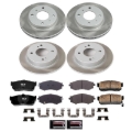 Picture of Power Stop 91-96 Infiniti G20 Front and Rear Semi-Coated Rotor Kit