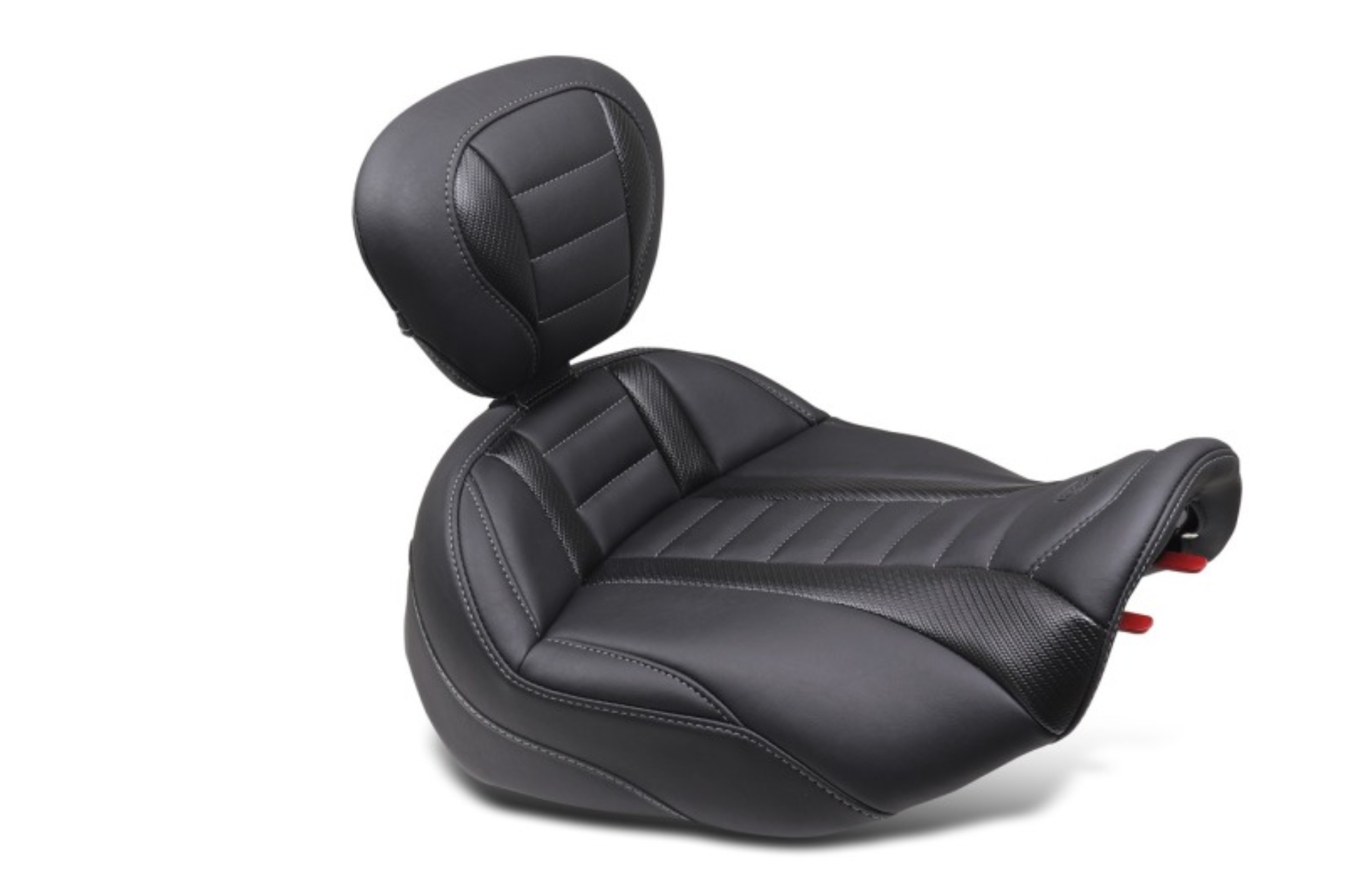 Picture of Mustang 23-24 HD CVO Road Glide(ST), 2024 Rd Glide and Street Glide Deluxe Touring Solo Seat - Black