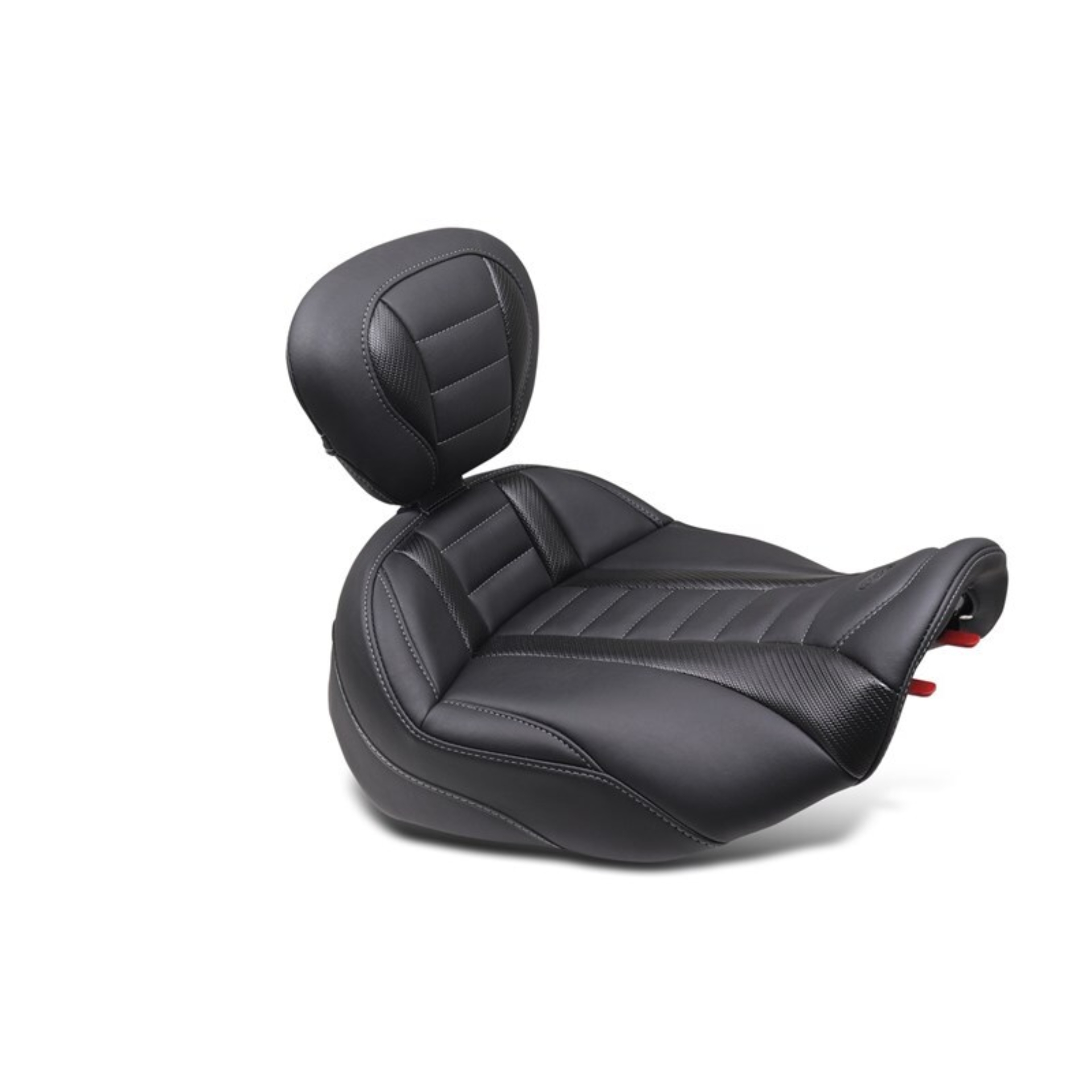 Picture of Mustang 23-24 HD CVO Rd Glide(ST), 2024 Rd Glide and Str Glide Pass Arm Backrest - Black/Gray Stitch