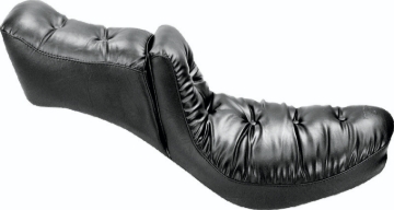 Picture of Mustang 23-24 HD CVO Rd Glide(ST), 2024 Rd Glide and Str Glide Touring Solo Seat - Black/Gray Stitch
