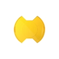 Picture of KC HiLiTES SlimLite 6in Light Shield - SAE Driving Beam - Selective Yellow