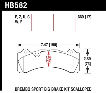 Picture of Hawk DTC-70 Compound Brake Pads