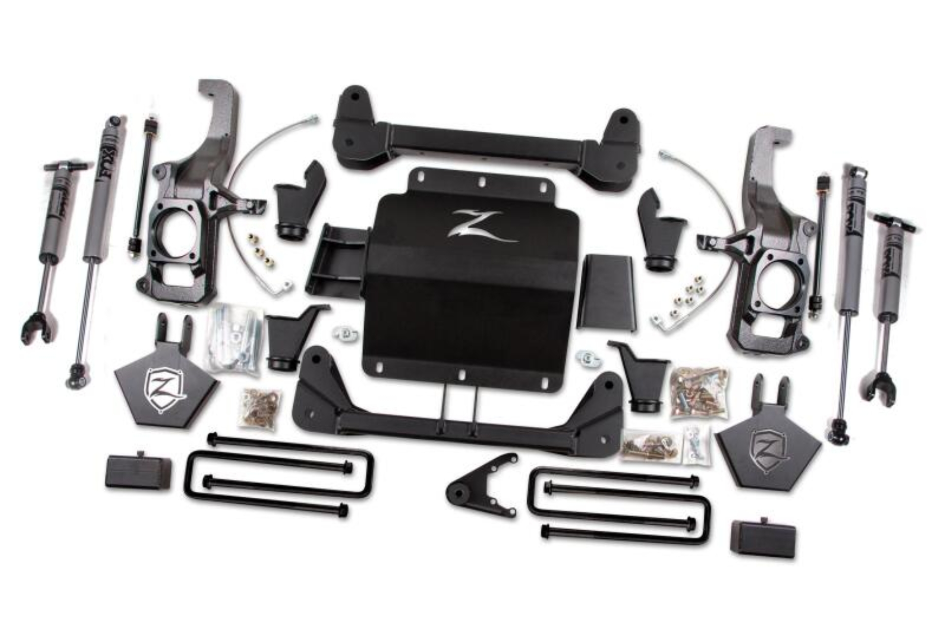 Picture of Zone Offroad 11-19 GM HD 5in System w/ Overload Fox