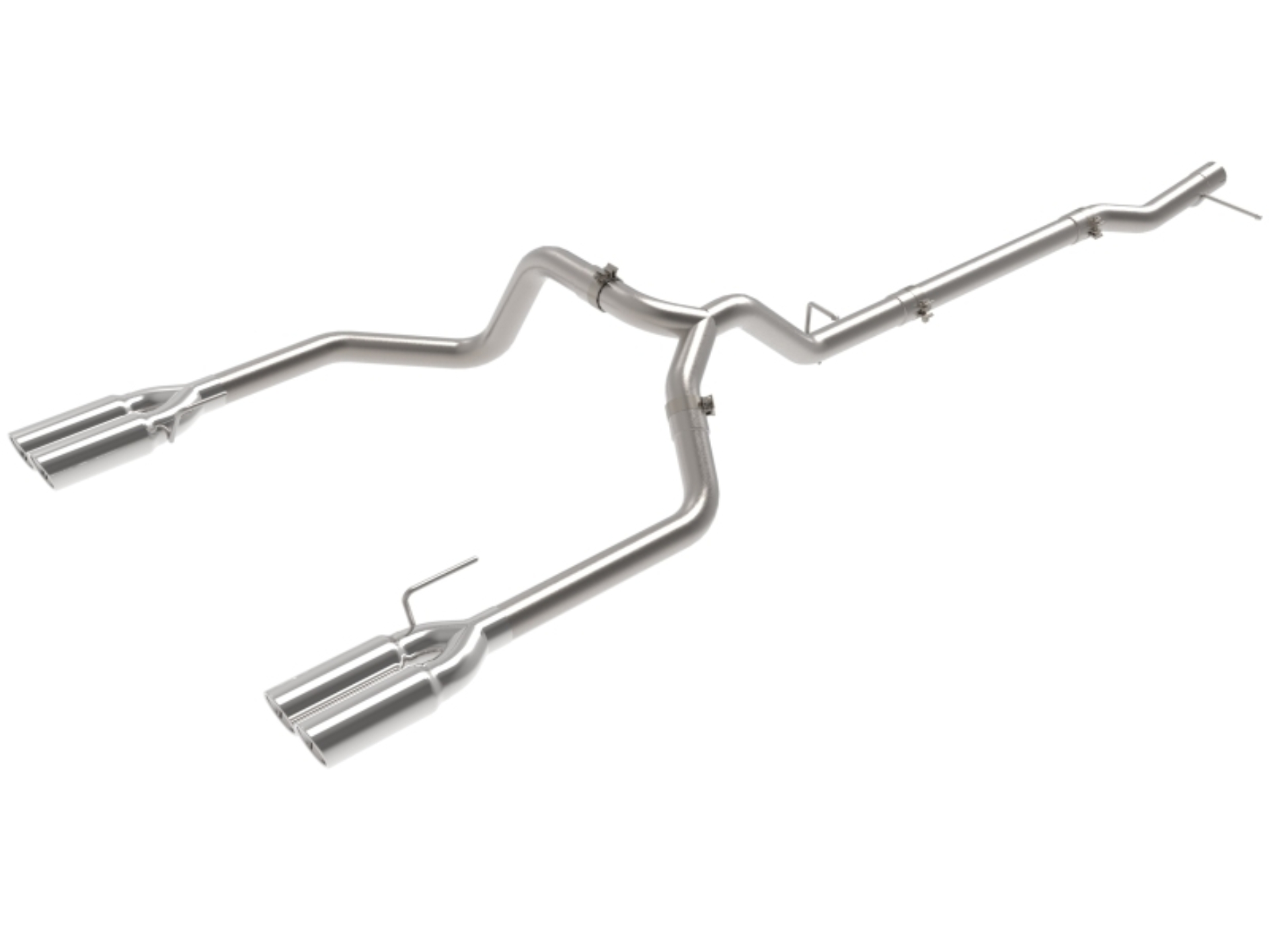 Picture of aFe GM Trucks 23-24 L6-3.0L (td) LZ0 Vulcan Series 3in 304 SS DPF-Back Exhaust System w/Polished Tip