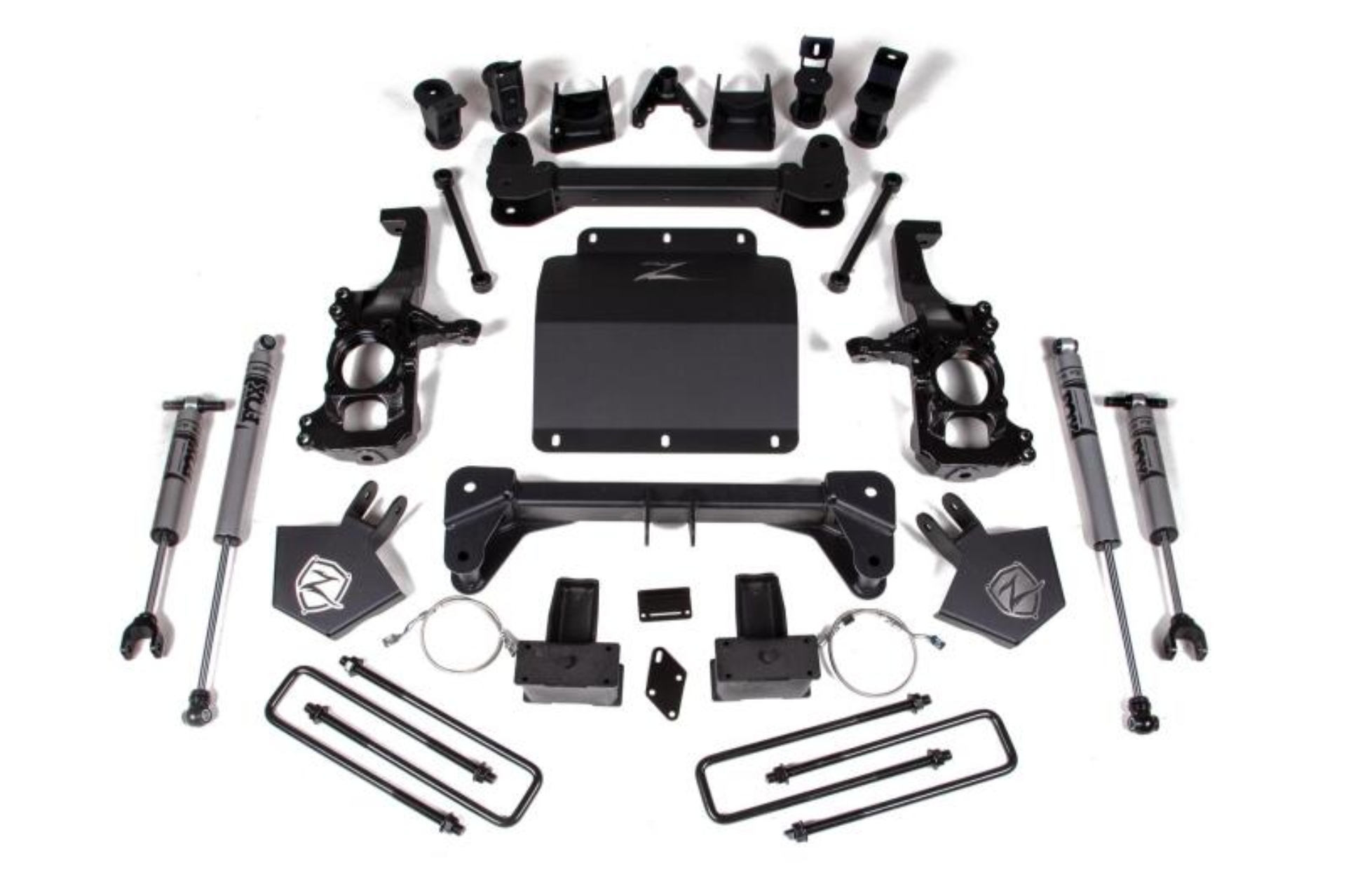 Picture of Zone Offroad 2020 Chevy/GMC 2500HD 5in Suspension System W/O Overload Suspension System