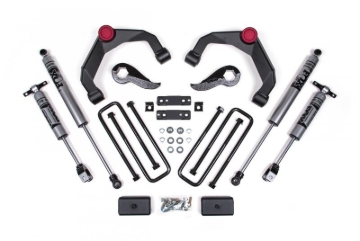 Picture of Zone Offroad 2020 GM 2500 / 3500 HD 3In Adventure Series (OE Key 84634344) w/o Overloads - Fox