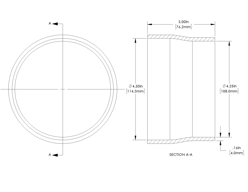 Picture of aFe Elbow Reducing Couplers Silicone Couplers & Hoses - 59-00212