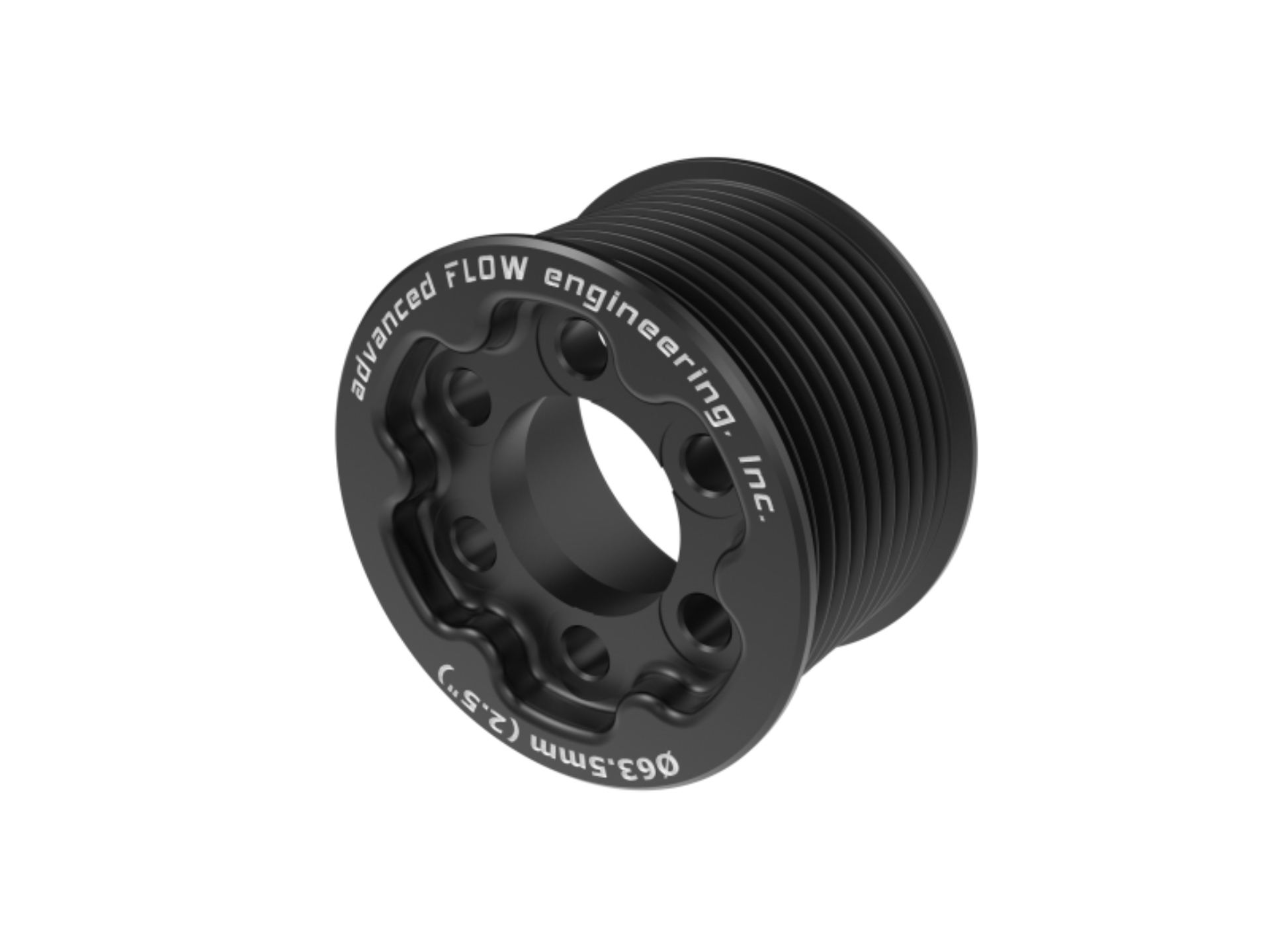 Picture of aFe POWER Supercharger Power Pulley 2.50 IN Fits aFe Pulley Kits for Hellcat Supercharger