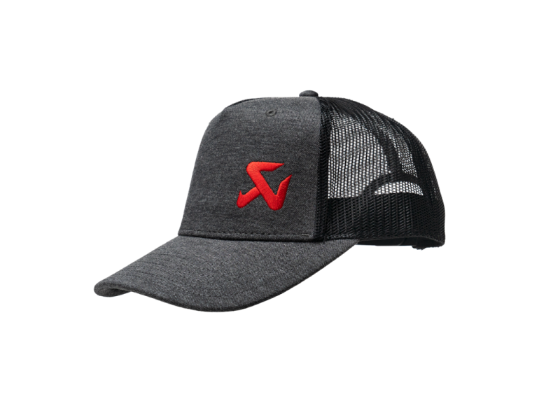 Picture of Akrapovic Logo Trucker Cap - Ash Grey / Black Mesh