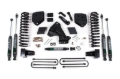 Picture of Zone Offroad 20-21 Ford F-250/F-350 6in Radius Arm Drop Suspension Lift System- Nitro Shocks - Gas