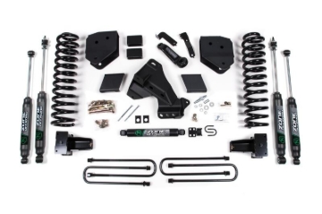 Picture of Zone Offroad 20-21 Ford F-250/F-350 6in Radius Arm Drop Suspension Lift System- Nitro Shocks - Gas