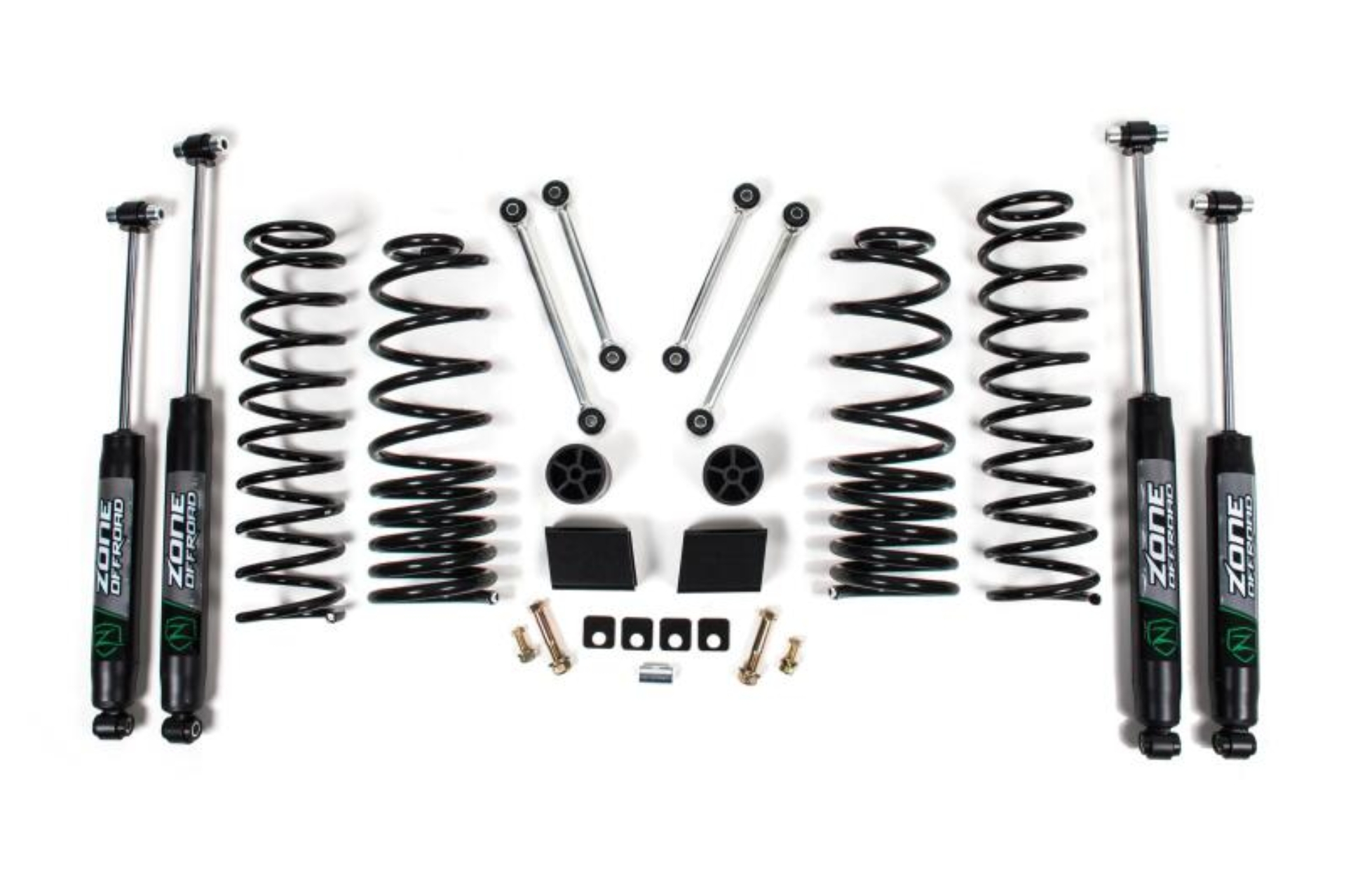 Picture of Zone Offroad 2020 Jeep JT 3in Suspension Lift - Adv Series Shocks