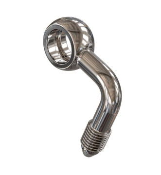 Picture of Goodridge 90 Deg Side Banjo Adaptor for 3/8 or M10 Bolt