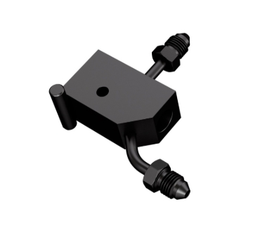 Picture of Goodridge 00-06 Harley-Davidson Softail Models Rear Brake Switch Holder - Black