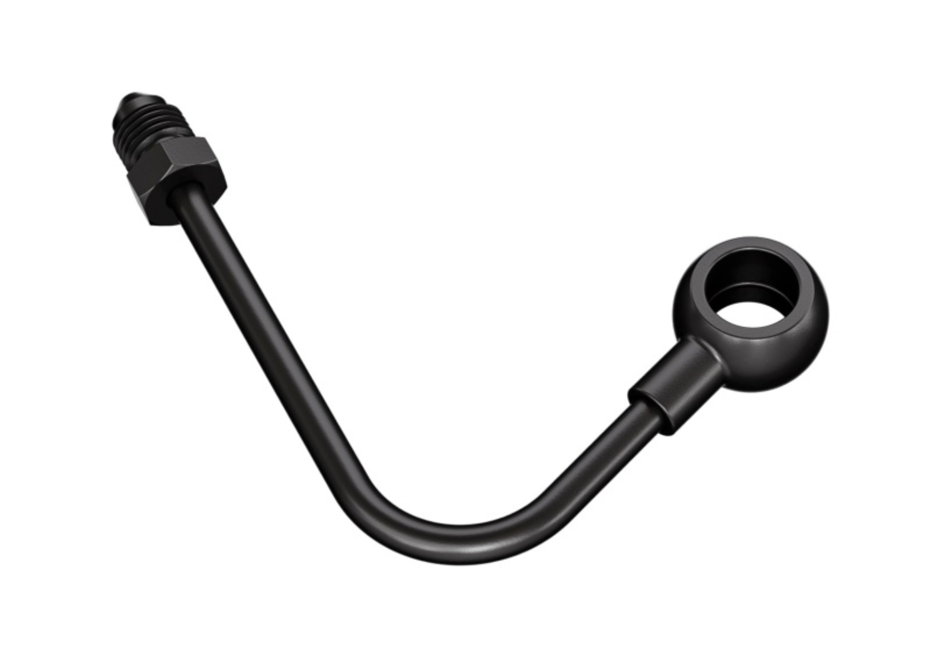 Picture of Goodridge 11-17 Harley-Davidson Softail Models Front ABS Banjo Adaptor - Black