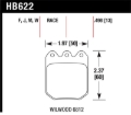 Picture of Hawk Wilwood DLS 6812 DTC-30 Brake Pads