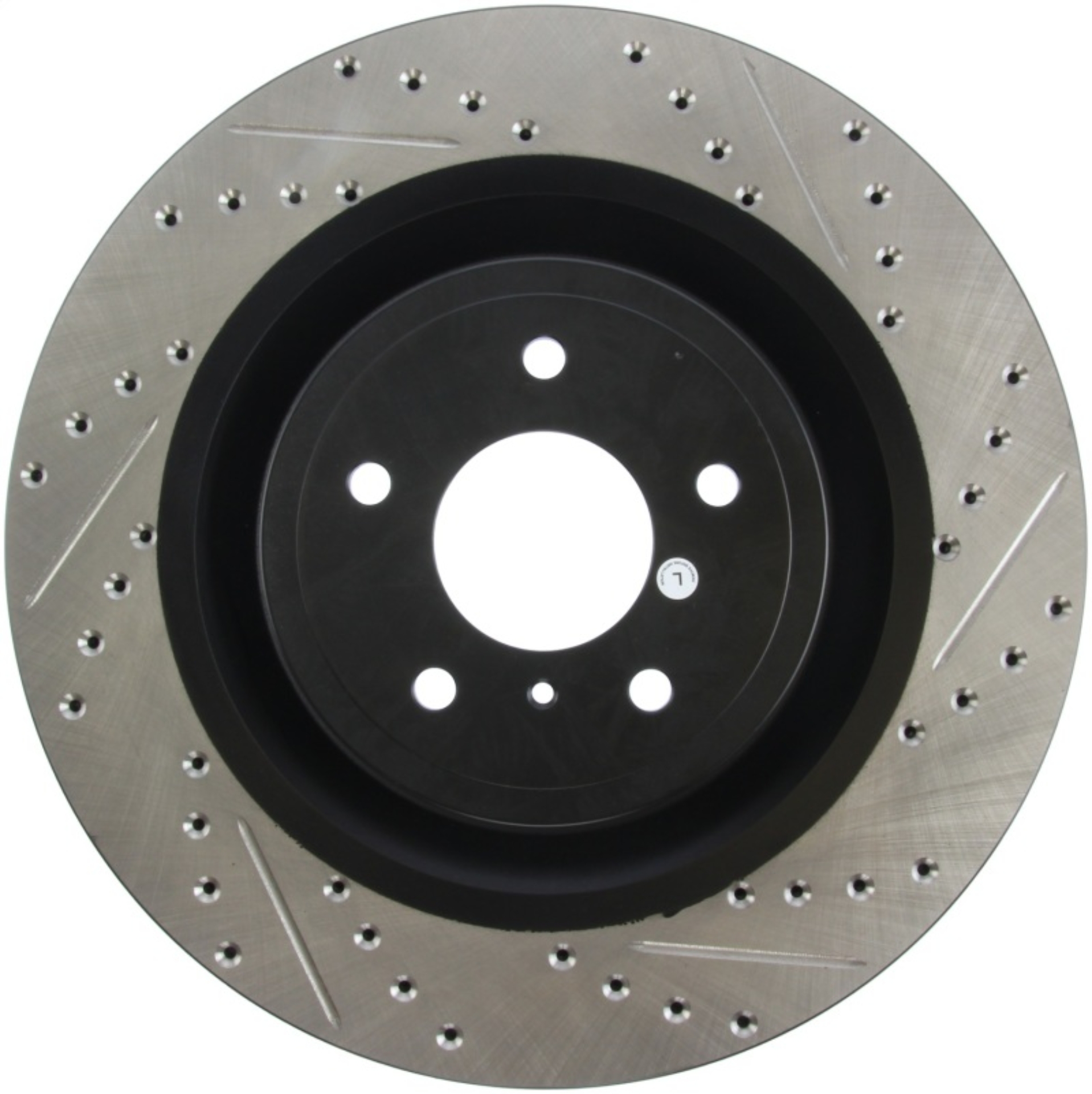 Picture of Sport Drilled & Slotted Brake Rotor; Front Left