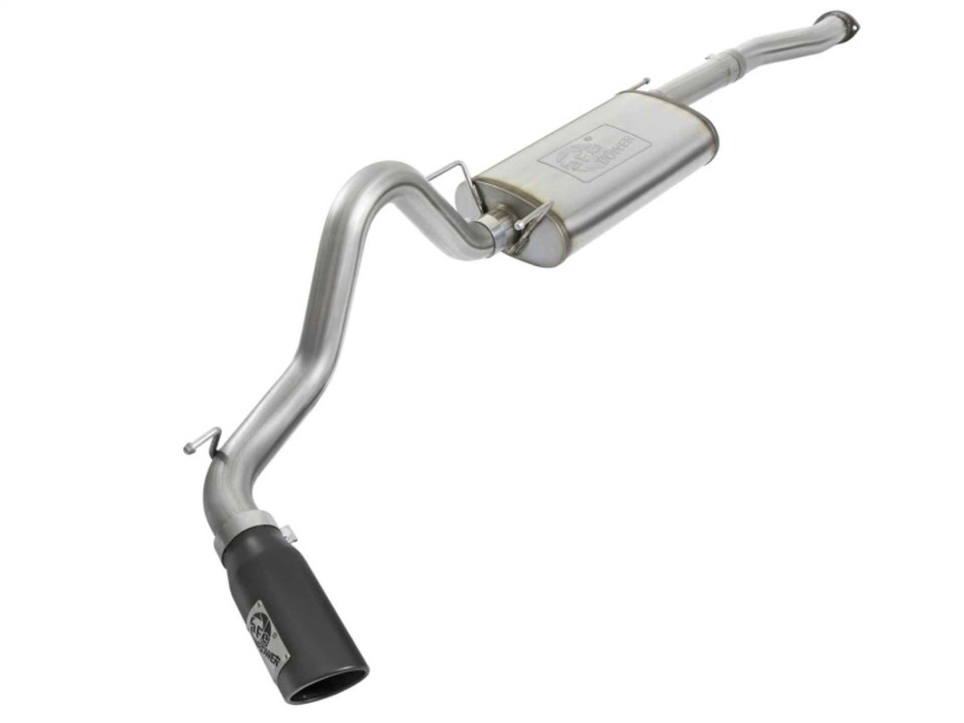 Picture of aFe MACHForce XP Cat-Back SS w/Black Tips 16 Toyota Tacoma V6-3.5L