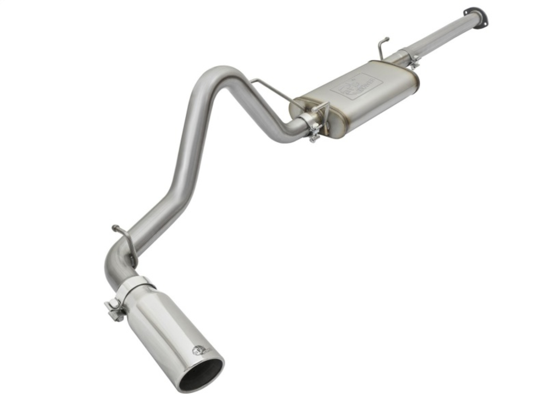Picture of aFe MACH Force XP Cat-Back Stainless Steel Exhaust Syst w/Polished Tip Toyota Tacoma 05-12 L4-2.7L