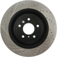 Picture of Sport Drilled & Slotted Brake Rotor; Front Right