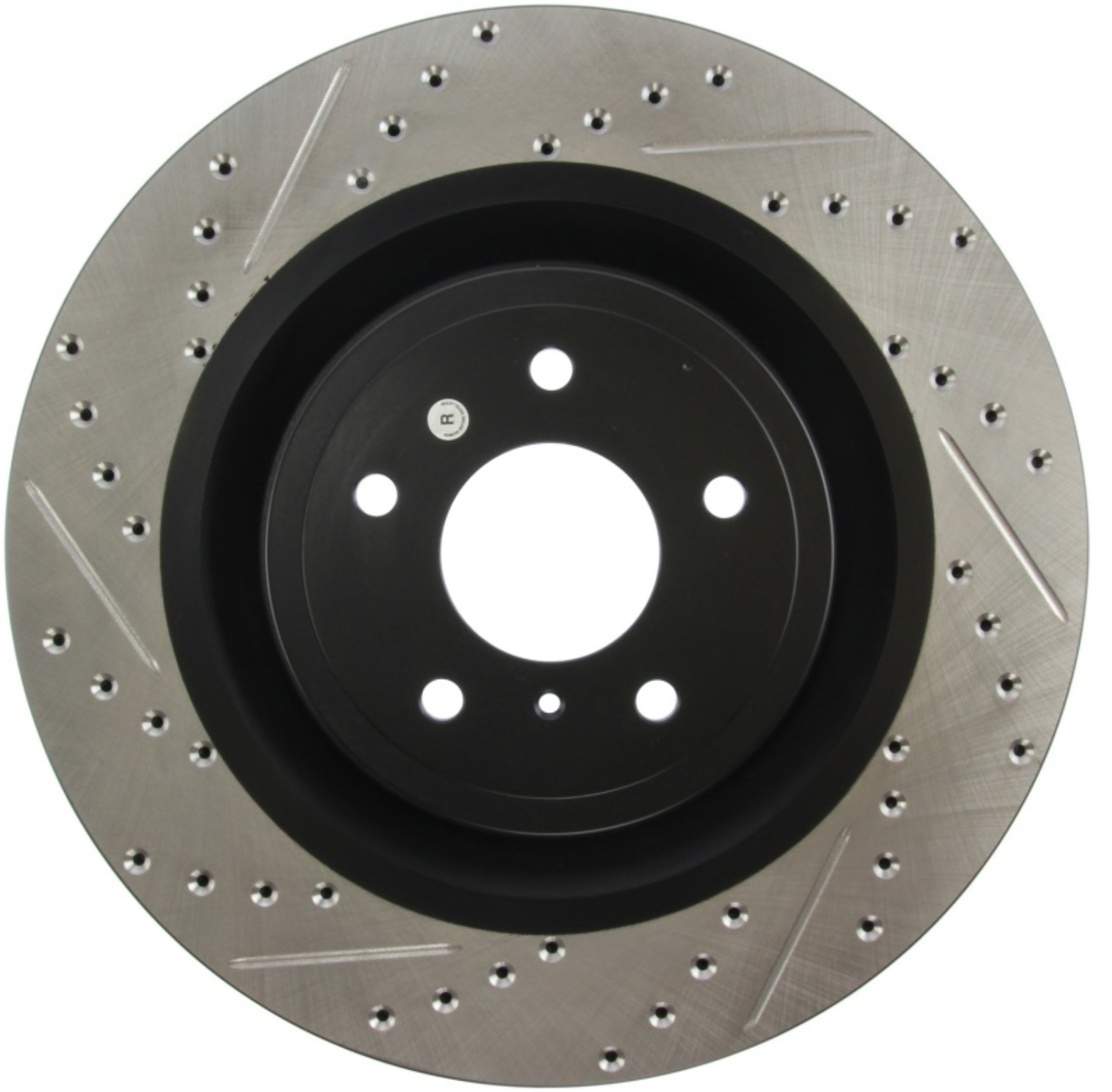 Picture of Sport Drilled & Slotted Brake Rotor; Front Right
