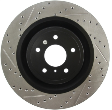 Picture of Sport Drilled & Slotted Brake Rotor; Front Right
