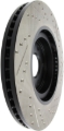 Picture of Sport Drilled & Slotted Brake Rotor; Front Right