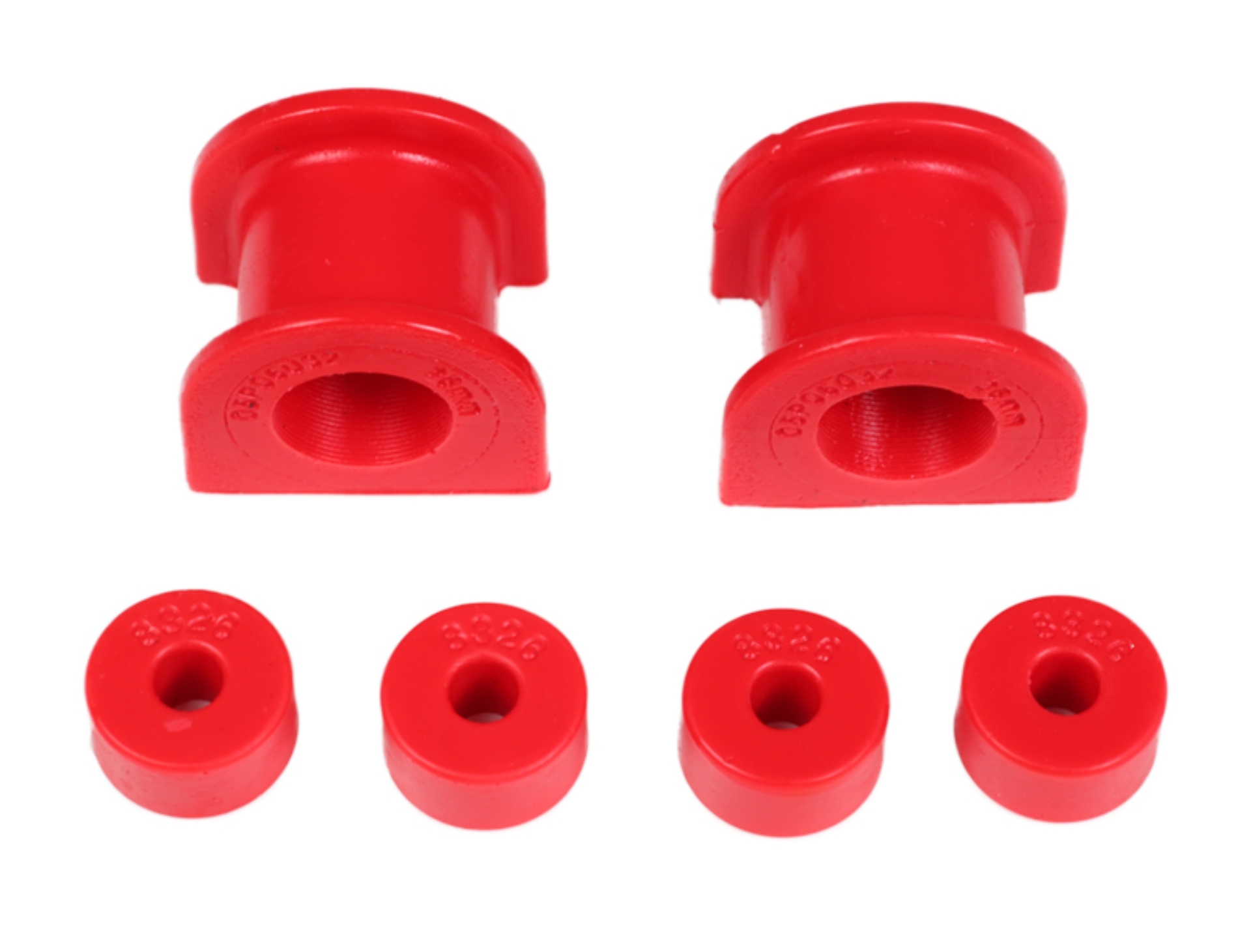Picture of Energy Suspension 1996-2009 Toyota 4Runner Front Sway Bar Bushings (Red)